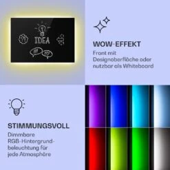 Mojave 750 Smart 2-in-1 Heizgerät Infrarot Konvektor 85x60cm 750W RGB-Licht 10 Mojave 750 Smart 2-in-1 Heizgerät Infrarot Konvektor 85x60cm 750W RGB-Licht -Klarstein 10039816 de 0003 logo