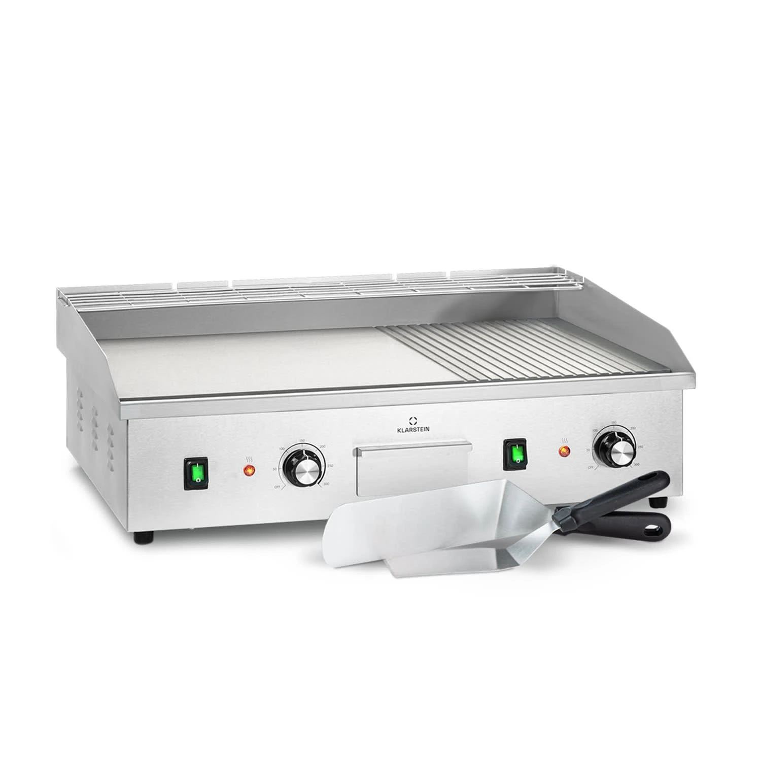 Grillmeile 4400 Elektrogrill Plancha 2x2200W Grillplatte Edelstahl 1 Grillmeile 4400 Elektrogrill Plancha 2x2200W Grillplatte Edelstahl