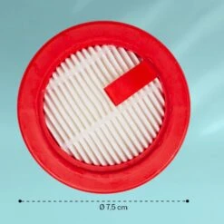 LARMA Staubsauger Ersatzfilter EPA E12 Waschbar -Klarstein 10040036 yy 0004 dimensions