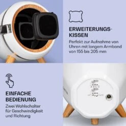 Sindelfingen Uhrenbeweger Rechts-Links-Lauf 1 Uhr Schwarz -Klarstein 10040050 de 0004 logo