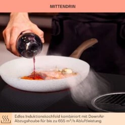 Full House 3.0 Down Air System Induktionsherd DownAir-Haube 655 M³/h 10 Full House 3.0 Down Air System Induktionsherd DownAir-Haube 655 M³/h -Klarstein 10040067 de 0003 usp