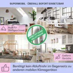 Mistral 5-in-1 Luftkühler Ventilator Ionisator 360 M³/h Fernbedienung -Klarstein 10040150 de 0005 logo