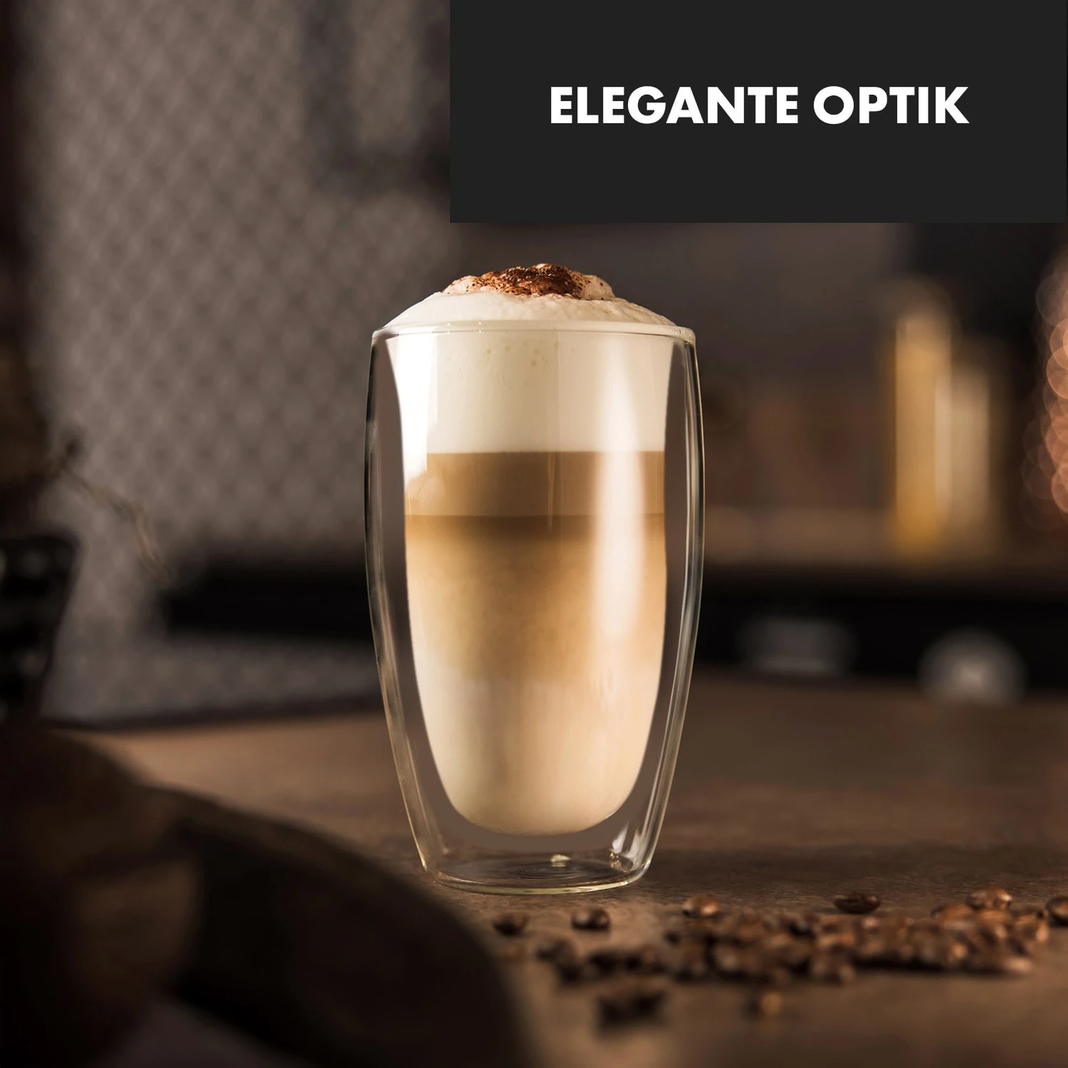 Glaswerk Carajillo Doppelwandige Thermogläser 450 Ml Handgemacht Borosilikatglas 2 Glaswerk Carajillo Doppelwandige Thermogläser 450 Ml Handgemacht Borosilikatglas – Bild 2