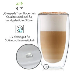 Glaswerk Carajillo Doppelwandige Thermogläser 450 Ml Handgemacht Borosilikatglas 12 Glaswerk Carajillo Doppelwandige Thermogläser 450 Ml Handgemacht Borosilikatglas -Klarstein 10040320 de 0006 logo