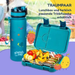 Junior Lunchbox 6 Fächer 21,3 X 15 X 4,5 Cm (BxHxT) BPA-frei -Klarstein 10040340 de 0007 usp