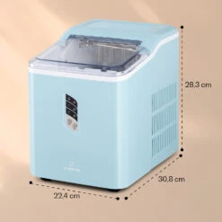Albaron Eiswürfelmaschine Bullet-Eis 12 Kg / 24 H 1,5 Ltr. Display 13 Albaron Eiswürfelmaschine Bullet-Eis 12 Kg / 24 H 1,5 Ltr. Display -Klarstein 10040344 yy 0007 dimensions