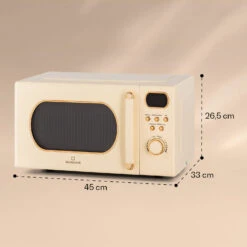 Julieta Mikrowelle Mit Grill 20l 700 / 800 W Ø25,5cm 8 Programme 13 Julieta Mikrowelle Mit Grill 20l 700 / 800 W Ø25,5cm 8 Programme -Klarstein 10040731 yy 0007 dimensions