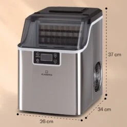 Chios Eiswürfelmaschine 20 Kg/24 H Auto-Clean 3,2-Liter Wassertank 13 Chios Eiswürfelmaschine 20 Kg/24 H Auto-Clean 3,2-Liter Wassertank -Klarstein 10041143 yy 0007 dimensions