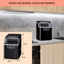 Chios Eiswürfelmaschine 20 Kg/24 H Auto-Clean 3,2-Liter Wassertank 12 Chios Eiswürfelmaschine 20 Kg/24 H Auto-Clean 3,2-Liter Wassertank -Klarstein 10041144 de 0006 logo