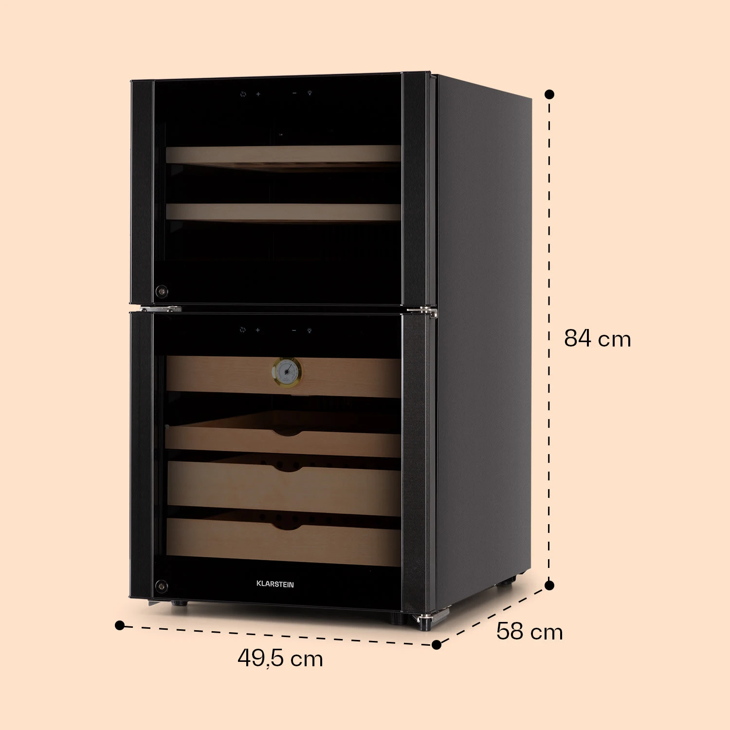 El Dorado 108 Humidor & Weinkühlschrank Touch 108L LED 8 El Dorado 108 Humidor & Weinkühlschrank Touch 108L LED – Bild 8