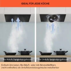 Camila Dunstabzugshaube Einbau 70 Cm 397 M³/h LED Touch Edelstahl -Klarstein 10041347 de 0007 usp