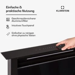 Royal Flush Eco Dunstabzugshaube 60 Cm 576 M³/h A+ -Klarstein 10041348 de 0005 usp