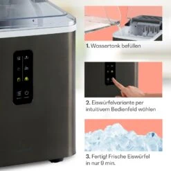 Albaron Supreme Eiswürfelmaschine Bullet 12kg/24h 1,5 Ltr Edelstahl 10 Albaron Supreme Eiswürfelmaschine Bullet 12kg/24h 1,5 Ltr Edelstahl -Klarstein 10041360 de 0004 logo