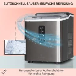 Albaron Supreme Eiswürfelmaschine Bullet 12kg/24h 1,5 Ltr Edelstahl 11 Albaron Supreme Eiswürfelmaschine Bullet 12kg/24h 1,5 Ltr Edelstahl -Klarstein 10041360 de 0005 logo