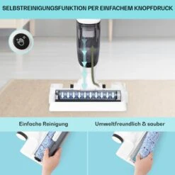 Caswell Nass-/Trockensauger Kabellos Akkubetrieben LED-Display -Klarstein 10041366 de 0003 usp