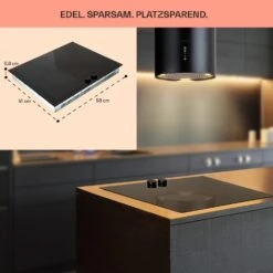 Magnichef 4 Flex Einbaukochfeld Induktion 4 Zonen / Flexzone 7000W Glaskeramik -Klarstein 10041381 de 0006 usp