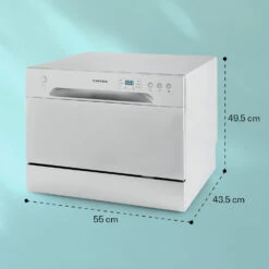 Havasia UV 6 Geschirrspüler UV-Licht Freistehend 1380W 14 Havasia UV 6 Geschirrspüler UV-Licht Freistehend 1380W -Klarstein 10041823 yy 0007 dimensions