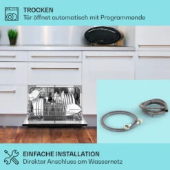 Havasia UV 8 Geschirrspüler UV-Licht Freistehend / Einbau 1620W -Klarstein 10041829 de 0004 usp