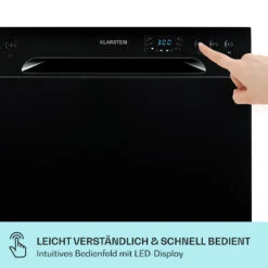 Havasia UV 8 Geschirrspüler UV-Licht Freistehend / Einbau 1620W -Klarstein 10041829 de 0006 usp