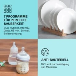 Havasia UV 8 Neo Tischgeschirrspüler UV-Licht Freistehend / Einbau 1380W 10 Havasia UV 8 Neo Tischgeschirrspüler UV-Licht Freistehend / Einbau 1380W -Klarstein 10041830 de 0003 usp