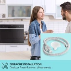 Amazonia 6 Smart Geschirrspüler App-Steuerung Freistehend 1380W -Klarstein 10041886 de 0004 usp