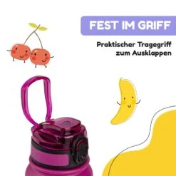 Wakaba Thermosflasche 550 Ml Edelstahl Tritan BPA-frei -Klarstein 10045264 de 0006 usp