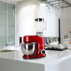 Carina Rossa Set 800W Küchenmaschine Plus 1,5L Blender Krug 13 Carina Rossa Set 800W Küchenmaschine Plus 1,5L Blender Krug -Klarstein 60000778 yy 0009 ambient Klarstein SET Carina Rossa Kuechenmaschine reedit