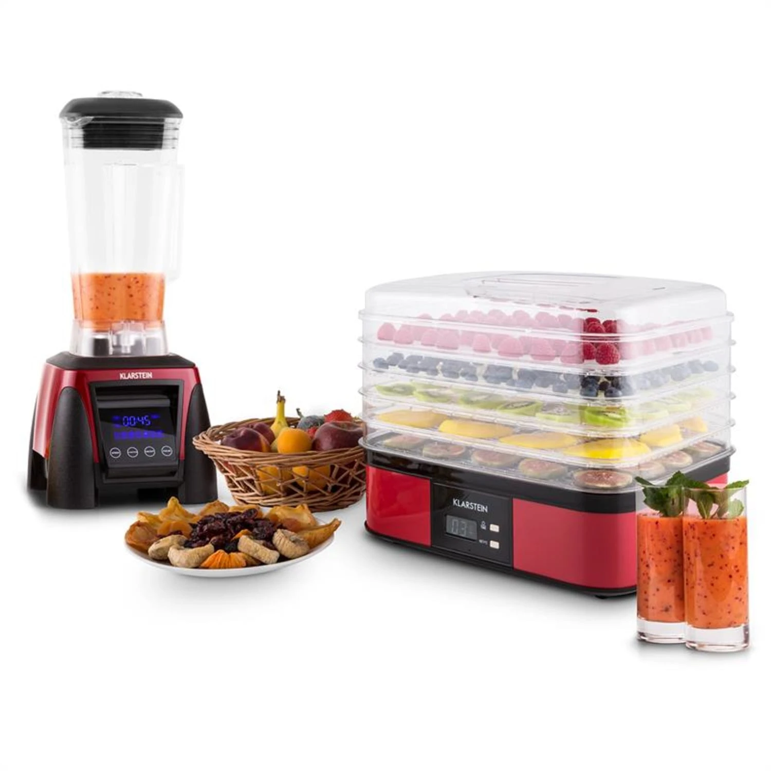 Herakles 8G Valle Di Frutta Mixer Set BPA-frei Standmixer Dörrgerät 1 Herakles 8G Valle Di Frutta Mixer Set BPA-frei Standmixer Dörrgerät