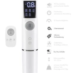 Silent Storm Standventilator 2er-Set 16" (41cm) 5-Blatt-Rotor Weiß -Klarstein 60002055 yy 0005 detail Klarstein Silent Storm Standventilator weiss reedit v2