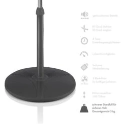 Summerjam Standventilator 2er-Set Standlüfter 50W 3 Stufen Grau -Klarstein 60002059 yy 0007 logo Klarstein Summerjam Standventilator grau reedit