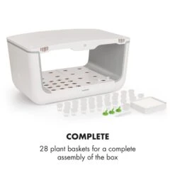 GrowIt Refill Kit Salad Pflanzschwamm 28 Pflanzkörbe Salad-Seeds Nährlösung 11 GrowIt Refill Kit Salad Pflanzschwamm 28 Pflanzkörbe Salad-Seeds Nährlösung -Klarstein 60002414 yy 0007 logo Planting basket set of 28 pcs