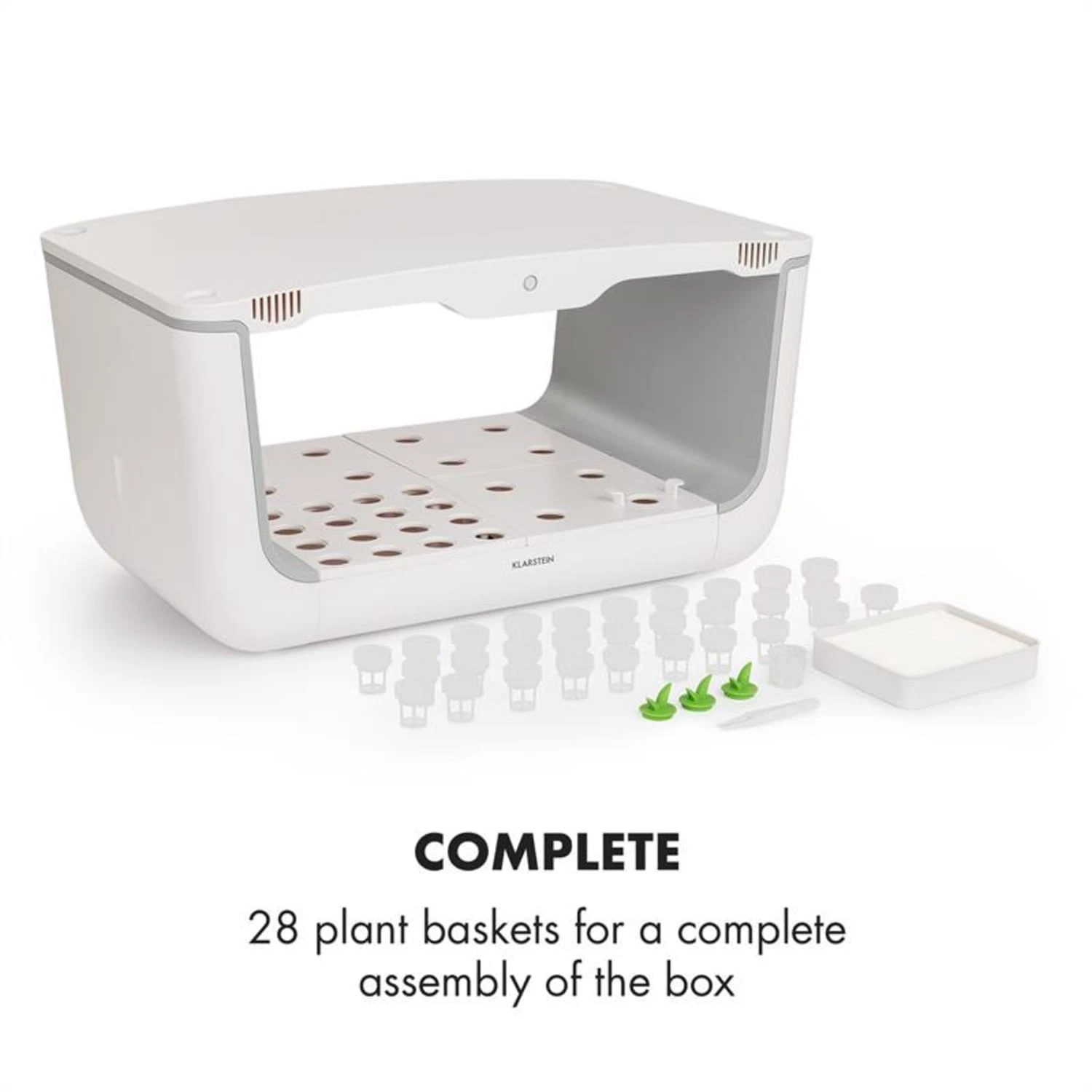 GrowIt Refill Kit Salad Pflanzschwamm 28 Pflanzkörbe Salad-Seeds Nährlösung 6 GrowIt Refill Kit Salad Pflanzschwamm 28 Pflanzkörbe Salad-Seeds Nährlösung – Bild 6