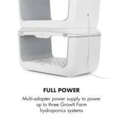 GrowIt Farm 2 Etagen Kit 2x Smart Indoor Garden Verbindungsset 20 GrowIt Farm 2 Etagen Kit 2x Smart Indoor Garden Verbindungsset -Klarstein 60002465 yy 0011 logo Klarstein GrowIt Multi Adapter Netzteil