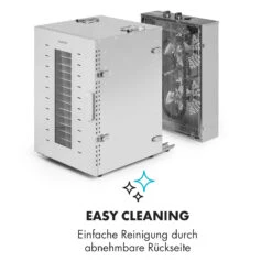 Master Jerky 16 Dörrautomat + Fleischhaken Set 1500W 40-90 °C 15h-Timer Edelstahl Silber 16 Master Jerky 16 Dörrautomat + Fleischhaken Set 1500W 40-90 °C 15h-Timer Edelstahl Silber -Klarstein 60002668 de 0008 logo