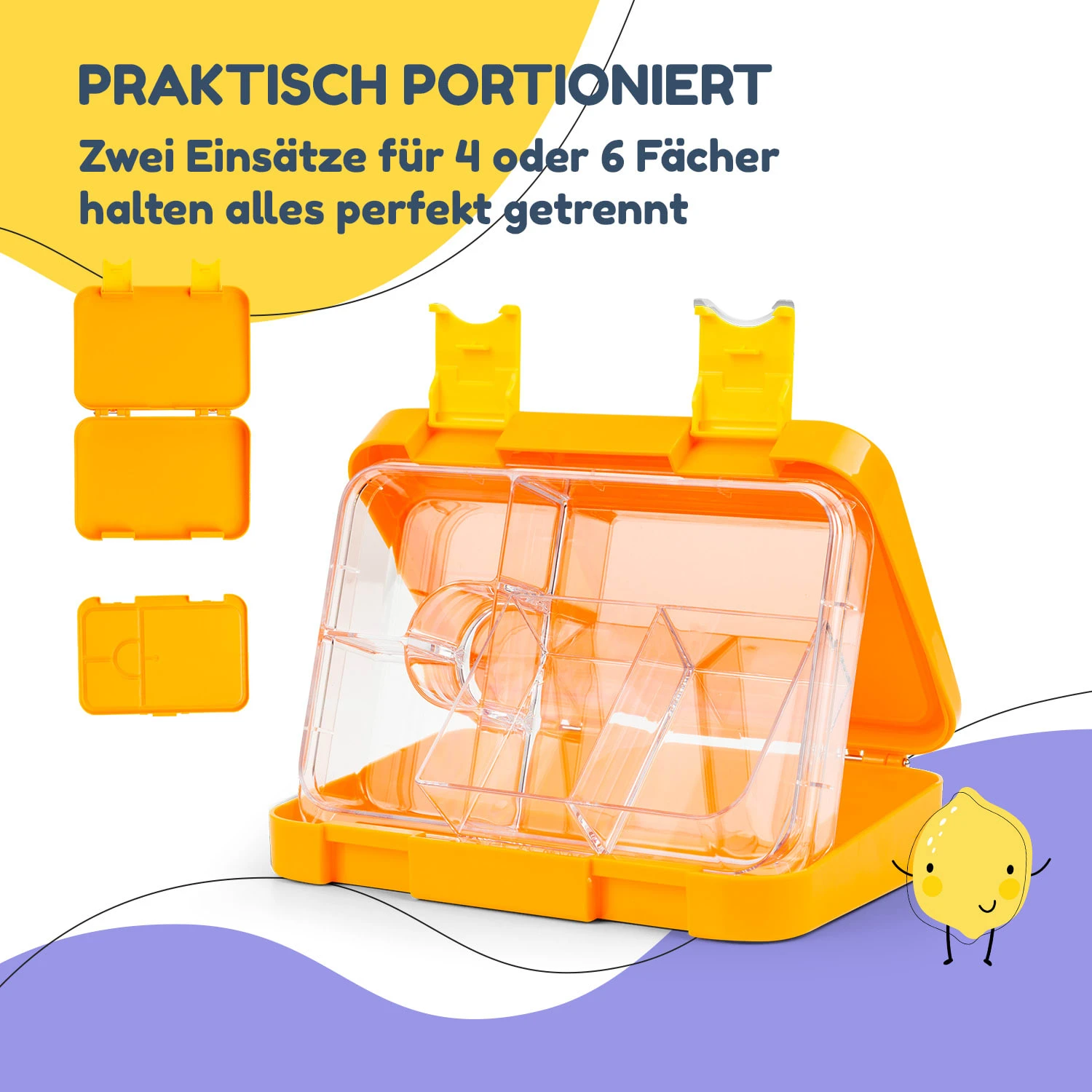 Schmatzfatz Frühstücksset Lunchbox & Trinkflasche Tritan Dicht BPA-frei 4 Schmatzfatz Frühstücksset Lunchbox & Trinkflasche Tritan Dicht BPA-frei – Bild 4